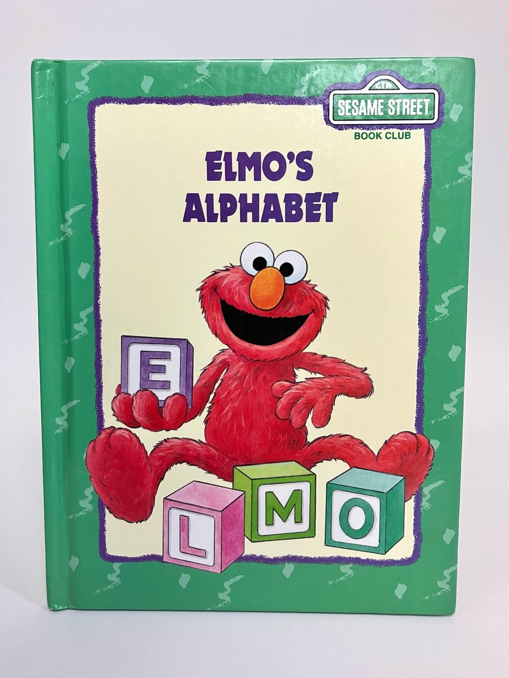 Vintage Sesame Street 1993 Elmo's Alphabet Book Club 90s Educationnal